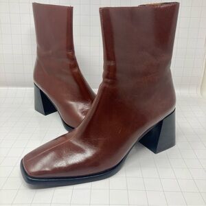 Jeffrey Campbell Sherpal Brown Heeled Boots